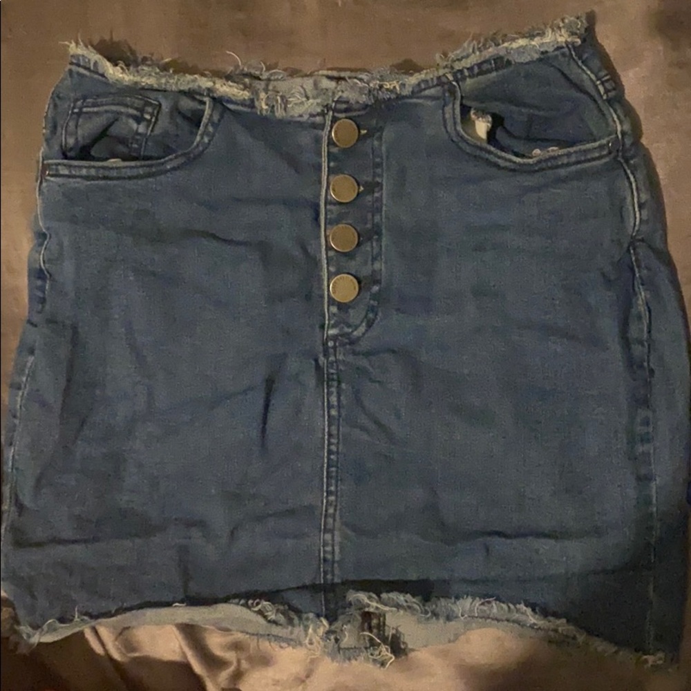 Jean skirt